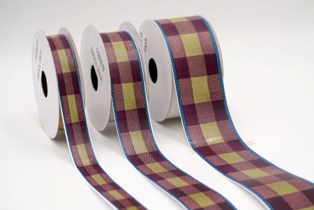 Reiches Burgunder & Oliven Karoband_AI